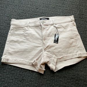 Express khaki shorts
